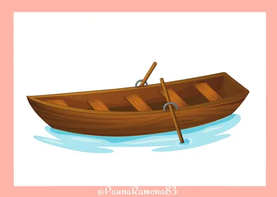 Лодка рисунок - 38 фото