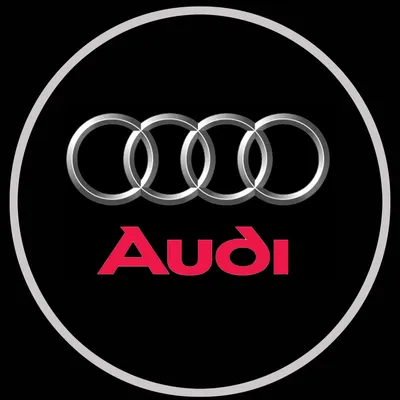 Audi logo Digital Art by Colorfux - Fine Art America