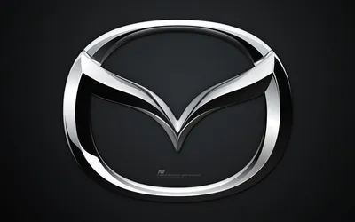 Logo Mazda editorial image. Illustration of color, format - 124808800