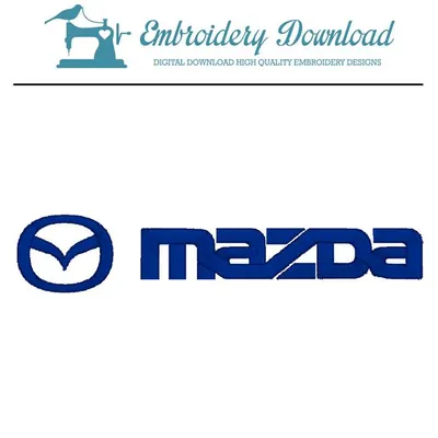 How to draw Mazda Logo - YouTube