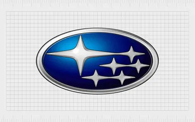 Subaru Logo 3D Model in Parts of auto 3DExport