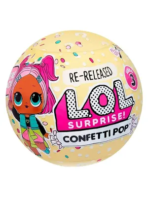 Кукла LOL Surprise! Confetti POP 551515 / кукла ЛОЛ Конфетти ПОП 3 серия / шарик  ЛОЛ L.O.L. Surprise! 28538004 купить в интернет-магазине Wildberries