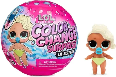 Купить кукла L.O.L. Surprise Сестричка Серия Colour Change, цены на  Мегамаркет | Артикул: 600004960881