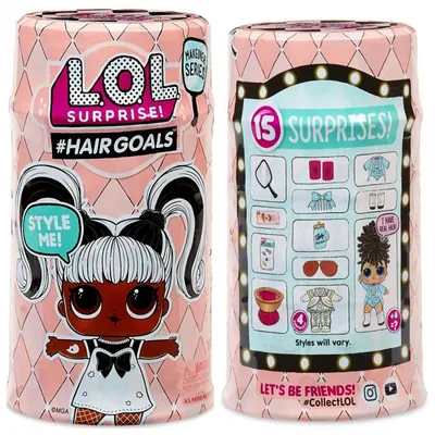 Кукла LOL Hairgoals 5 series с волосами в капсуле
