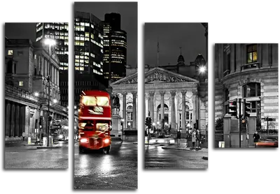 Флизелиновые фотообои город черно-белые 416x290 см Красно-черный Лондон  (11471VEXXXXL)+клей (ID#1346591017), цена: 2400 ₴, купить на Prom.ua