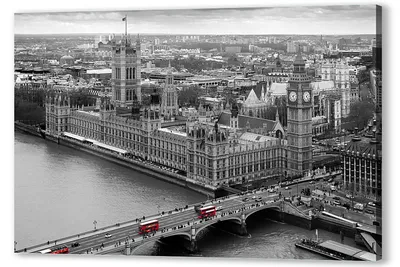 Купить фотообои Черно-белый Лондон (#7372) | заказать в каталоге интернет  магазина с ценой и фото