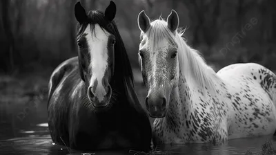 Бегущая лошадь Черно-белый векторный рисунок бега дикого мустанга Силуэт  животного фермы Татуировка Иллюстрация вектора - иллюстрации насчитывающей  мило, сильно: 159357744
