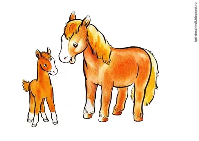 Лошадь, жеребенок, конь в подготовительной группе - Страница 5.  Воспитателям детских садов, школьным учителям и педагогам - Маам.ру