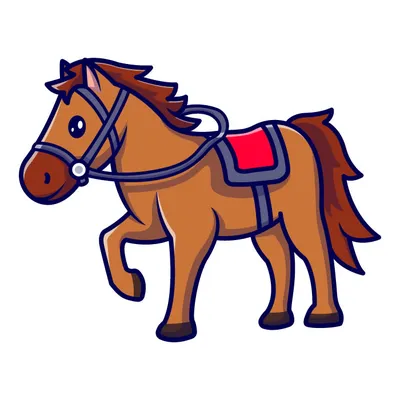 Лошадки — раскраски для детей скачать онлайн бесплатно