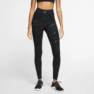 Леггинсы женские Nike Fast Running Black - купить в интернет-магазине  TennisDay