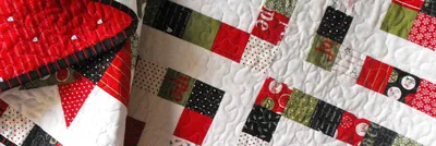 Table runner quilted. bargello quilt - YouTube