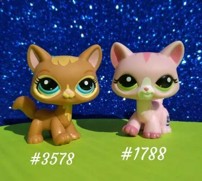 Детская игрушка LPS, Фигурка кошки Кисы - моя любимая зверюшка с расческой