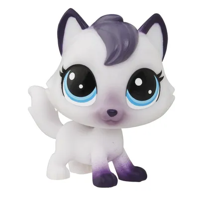 Hasbro Фигурка кошка Тебби (Tabby), Super Lucky, большой темно-голубой,  hasbro