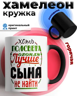 Кружка \"Лучше сына не найти\", 330 мл, 1 шт - купить по доступным ценам в  интернет-магазине OZON (768591674)