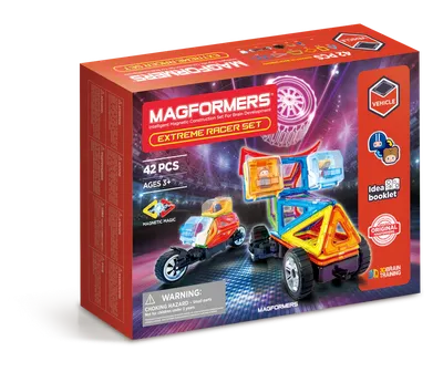 Magformers Vehicle Wow Set (16-pieces) Magnetic Building Blocks STEM Toy  Set | eBay