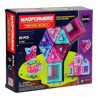MAGFORMERS Neon 60 Piece Set | MAGFORMERS | STEMfinity