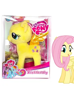 Мягкая игрушка TY My Little Pony Пони Fluttershy, 70 см Купить в Интернет  магазине DENCO.store