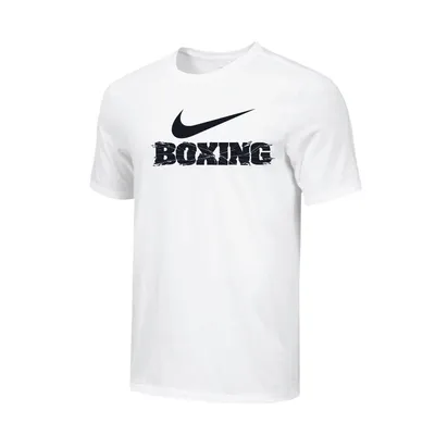 МУЖСКАЯ ФУТБОЛКА NIKE CORE-FIT BOXING WHITE/BLACK купить в наличии в  Краснодаре. Цена, отзывы, фото. Доставка по всей России.