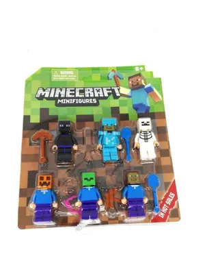 Мини-фигурка Minecraft Герои игры Крипер HDV79 купить по цене 3290 ₸ в  интернет-магазине Детский мир