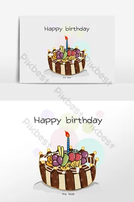 Маленькие рисунки с пожеланиями на день рождения (44 фото) » рисунки для  срисовки на Газ-квас.ком