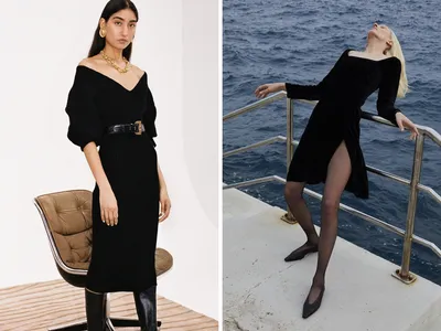 Маленькое черное платье 2020 [40+ фото] — с чем носить, история / Школа  Шопинга