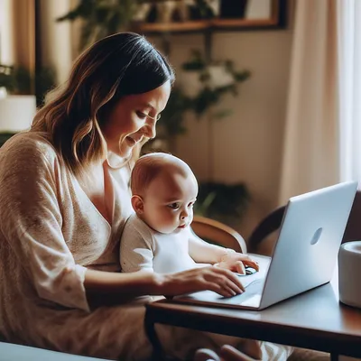Работа онлайн для мам в декрете | Мама, Работы