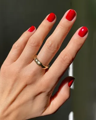 Red French Manicure / Nail Design ideas / Красный Френч / Маникюр - YouTube