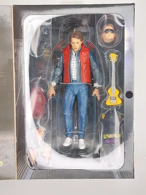 Фигурка Назад в будущее: Марти МакФлай с гитарой (18 см) Marty McFly Back  To The Future - купить с доставкой по выгодным ценам в интернет-магазине  OZON (810220276)