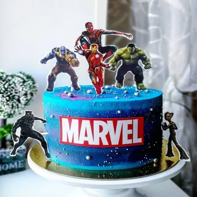 Торт «Marvel» категории торты «Мстители»