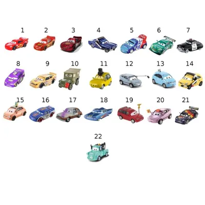 Игровой набор Cars 3 (Тачки 3) Машинки Герои мультфильмов инерционные в  ассортименте FYX39 купить в Барнауле - интернет магазин Rich Family