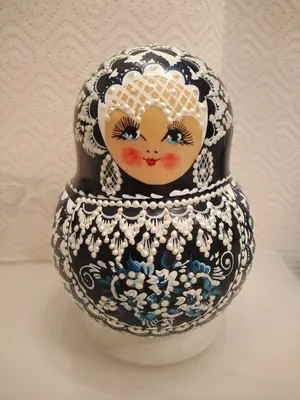 Beautiful Russian traditional nesting dolls matreshka Stock Photo | Adobe  Stock