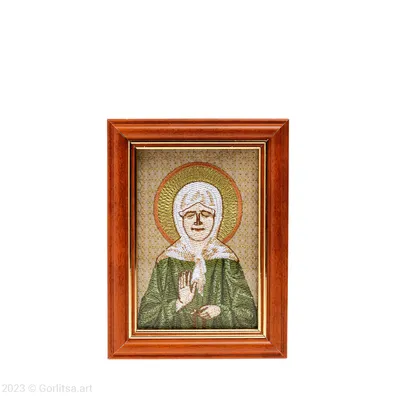 Купить икону Матрона Московская и Собор Святых