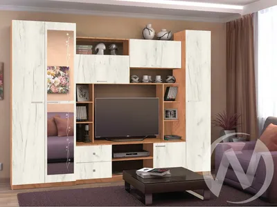 Модульная спальня Марта Белый-Дезира Эш купить в Якутске онлайн в  интернет-магазине \"Саха-Мебель\".