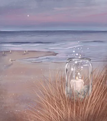 Иллюстрация Море мечты в стиле книжная графика | Illustrators.ru