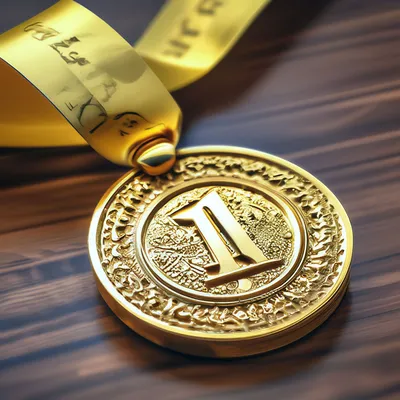 Золотая медаль, Ассорти, лента, медаль png | PNGEgg