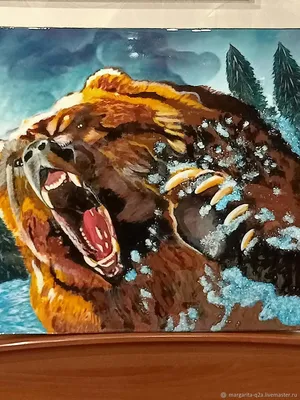 Постер / Плакат / Картина - Медведь символ России, медведь | AliExpress