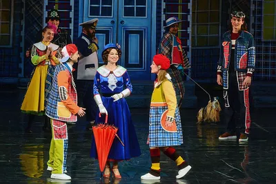 Аренда карнавального костюма Мэри Поппинс недорого в Санкт-Петербурге