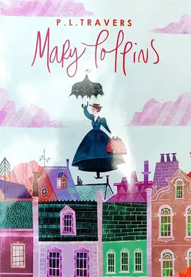 Иллюстрация Мэри Поппинс в стиле 2d, книжная графика, персонажи |