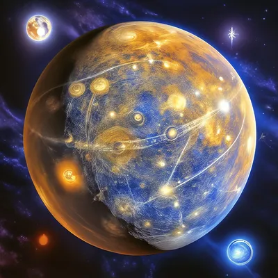 Планета Меркурий планета общения и …» — создано в Шедевруме