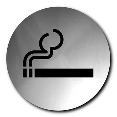 Знак безопасности Место курения по ГОСТ 12.4.026-2002 купить. | Фабрика  знаков
