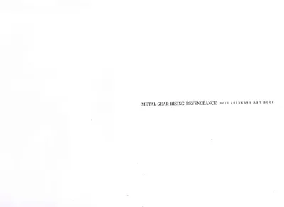 Metal Gear Rising Revengeance Artbook by Yoji Shinkawa (часть 6).  Обсуждение на LiveInternet - Российский Сервис Онлайн-Дневников