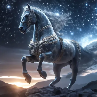 Со всех концов света: мифические лошади | Prokoni.ru