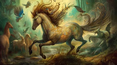 Виды мифологических лошадей: Идеи и вдохновение в журнале Ярмарки Мастеров