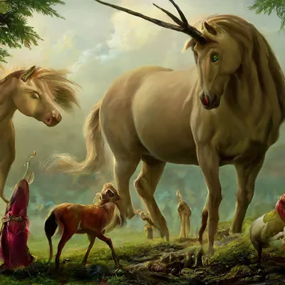 Огненная лошадь: мифический зверь с горящими глазами» — создано в Шедевруме
