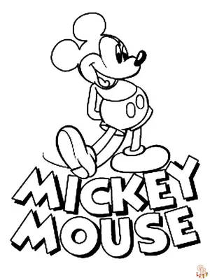 Микки Маус Минни Маус Черно-белый, Микки Маус, герои, рука, мышь png |  PNGWing