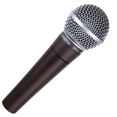 ♫ Микрофон Shure SM58-LCE (арт.SM58-LCE) ➤ Купить по цене 60 100₸ с  доставкой по Казахстану и России - muzzone.kz