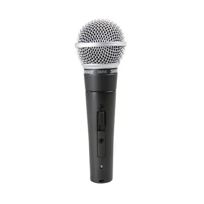 SHURE SM58S - вокальный микрофон (50-15000Hz) с выключателем купить онлайн  по актуальной цене со скидкой и доставкой - invask.ru