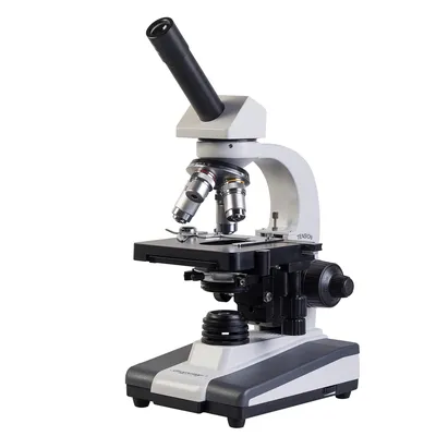 Микроскоп монокулярный 20-600Х (XSP-02) БЕЛЫЙ купить за 6 200 руб.
