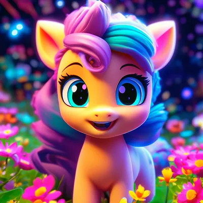 Новое поколение из фильма «Мой Маленький Пони» от Hasbro, музыкальная  звезда, принцесса, лепестки, игрушка пони, музыкальная милая кукла, подарок  для детей | AliExpress
