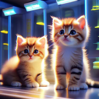 Миленькие маленькие котята , эстетично…» — создано в Шедевруме